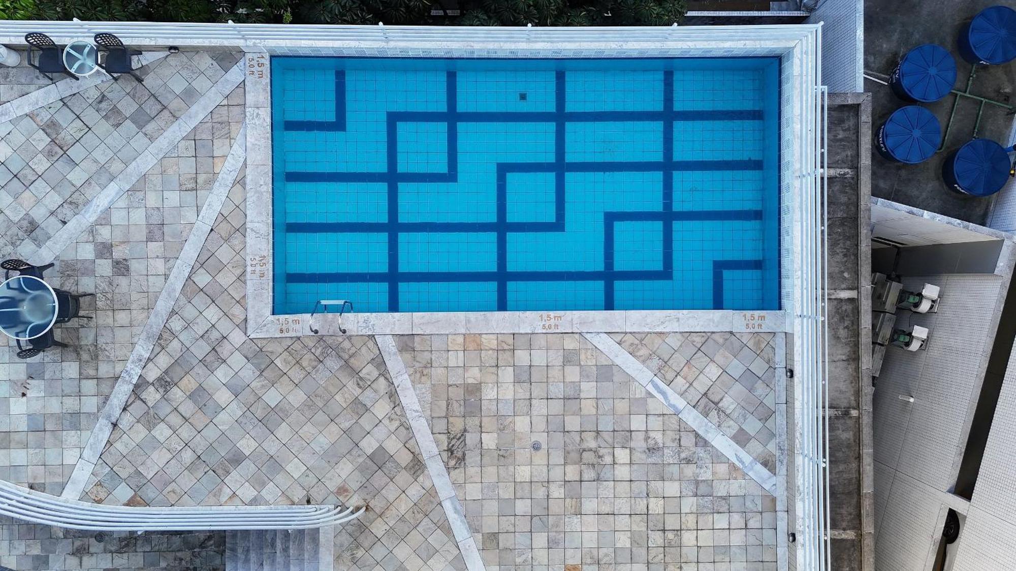 Flat No Condominio Metropolis - Ilha Do Leite Recife Exterior foto