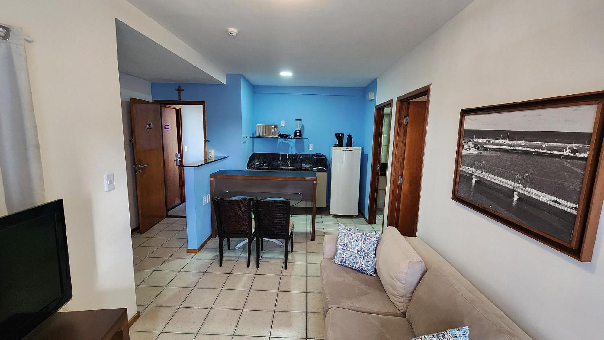 Flat No Condominio Metropolis - Ilha Do Leite Recife Exterior foto